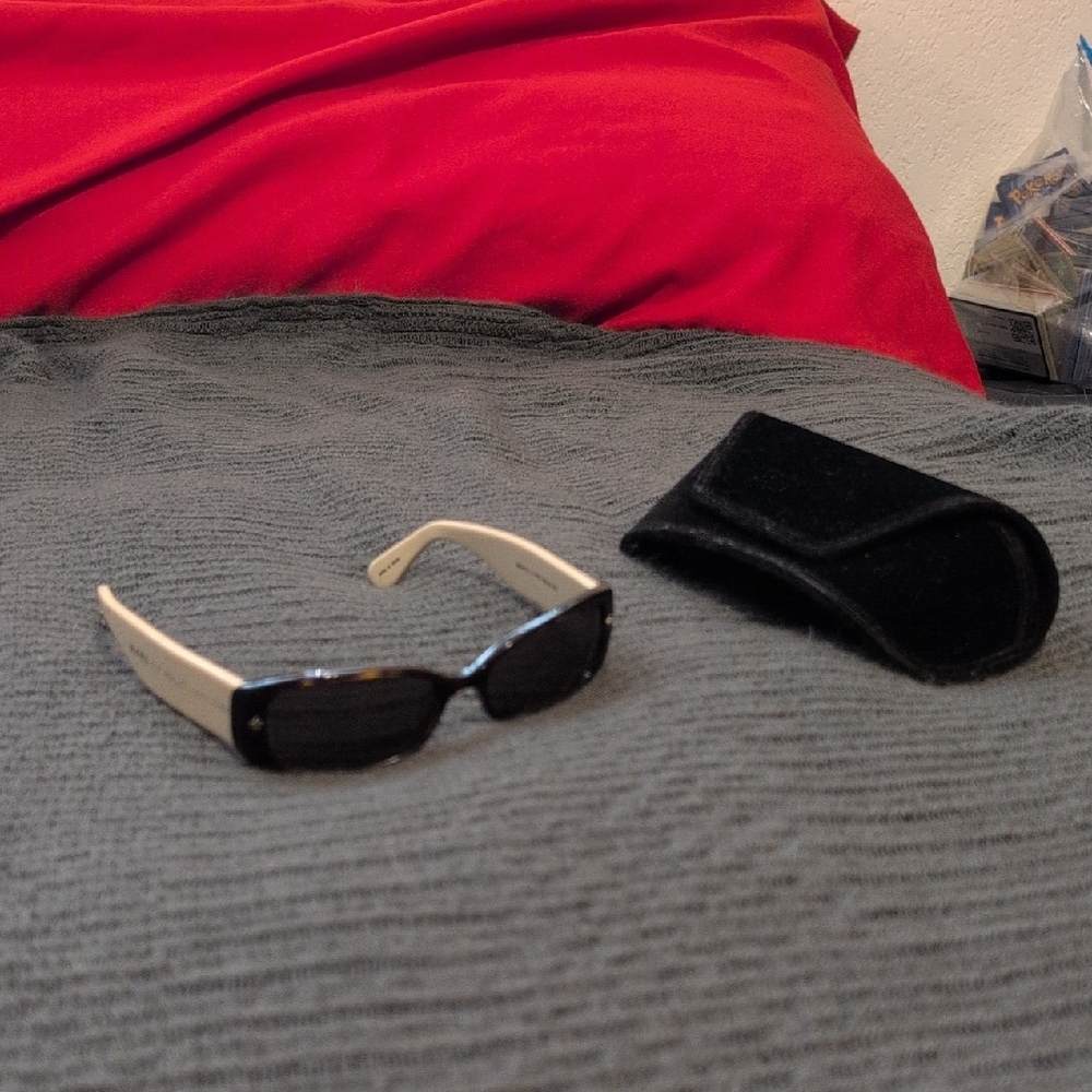 Marc Jacobs Two Tone Tortoise Sunglasses With Case